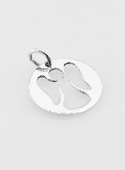 Médaille en Argent Ajourée 15mm - Ange Gardien