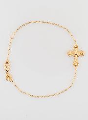Bracelet Religieux en Plaqué Or - Croix Orthodoxe
