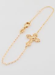 Bracelet Religieux en Plaqué Or - Croix Orthodoxe