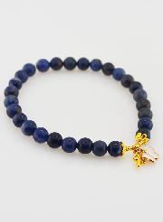 Bracelet Religieux en Pierre Naturelle de Sodalite 6mm