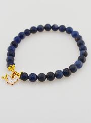 Bracelet Religieux en Pierre Naturelle de Sodalite 6mm