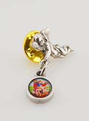 Pin's Médaille Saint Michel Archange - 3cm
