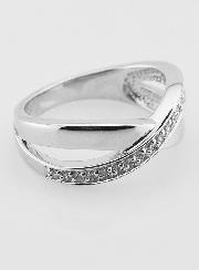 Bague Anneau Fiançailles T54 Argent Massif