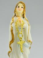 Statue Notre Dame de Lourdes - 8cm