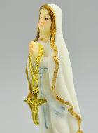 Statue Notre Dame de Lourdes - 8cm