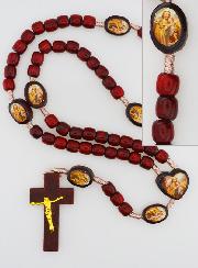 Chapelet Saint Joseph - Grains en Bois