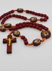 Chapelet Saint Charbel - Grains en Bois