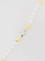 Chapelet Enfant en Perles de Verre - Blanc