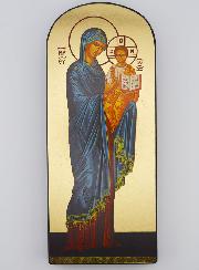 Icône Byzantine Marie Porte du Ciel - 23cm