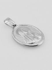 Médaille Sainte Bernadette en Acier Inoxydable - 21mm