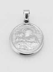 Médaille Saint Joseph en Inox - 21mm