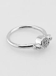 Bague en Argent Massif Solitaire - T54