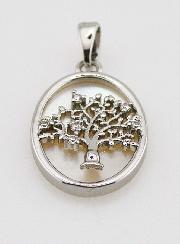 Pendentif en Nacre - Arbre de Vie