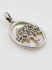 Pendentif en Nacre - Arbre de Vie