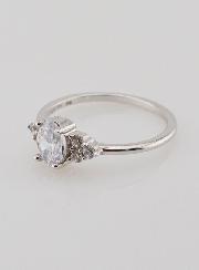 Bague Trilogie en Argent Massif - T56