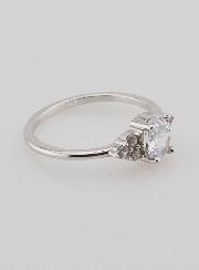 Bague Trilogie en Argent Massif - T56