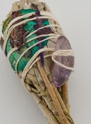 Smudge Torche de Sauge Blanche Lavande & Améthyste