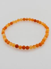 Bracelet en Pierre Naturelle d'Aventurine Orange - 4mm