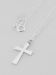 Collier Religieux & Croix - Argent 925/1000