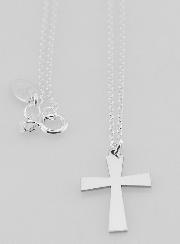 Collier Religieux & Croix - Argent 925/1000
