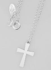 Collier Religieux & Croix - Argent 925/1000