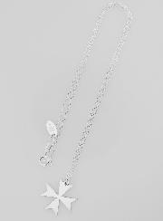 Collier Religieux & Croix - Argent 925/1000