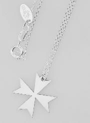 Collier Religieux & Croix - Argent 925/1000