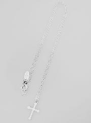 Collier Religieux & Croix - Argent 925/1000