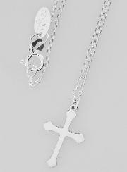 Collier Religieux & Croix - Argent 925/1000