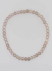 Bracelet en Pierre Naturelle d'Agate Grise - 4mm