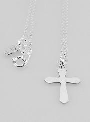 Collier Religieux & Croix - Argent 925/1000