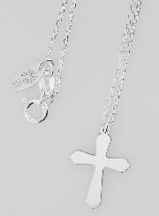 Collier Religieux & Croix - Argent 925/1000