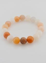 Bracelet en Pierre Naturelle d'Aventurine Pêche - 10mm