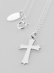 Collier Religieux & Croix - Argent 925/1000