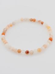 Bracelet en Pierre Naturelle d'Aventurine Pêche - 4mm