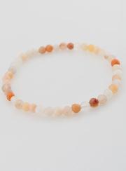Bracelet en Pierre Naturelle d'Aventurine Pêche - 4mm