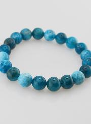 Bracelet en Pierre Naturelle d'Apatite - 10mm