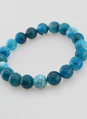 Bracelet en Pierre Naturelle d'Apatite - 10mm