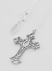 Collier Religieux & Croix - Argent 925/1000