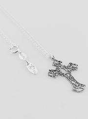 Collier Religieux & Croix - Argent 925/1000