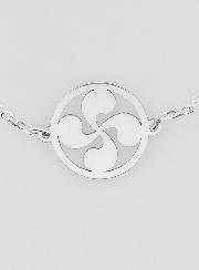 Bracelet en Argent Massif - Croix Basque