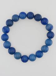 Bracelet en Pierre Naturelle d'Aventurine Bleue - 10mm
