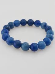 Bracelet en Pierre Naturelle d'Aventurine Bleue - 10mm