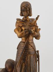 Statue Religieuse de Sainte Jeanne d'Arc - 20 cm