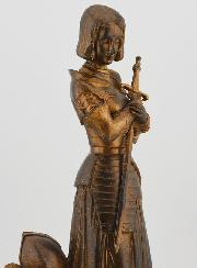 Statue Religieuse de Sainte Jeanne d'Arc - 20 cm