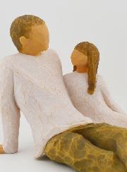 Statue Willow Tree - Père & Fille