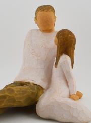 Statue Willow Tree - Père & Fille