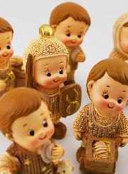 Crèche de Noël Enfantine 8 Santons - 5cm