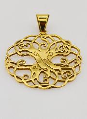 Pendentif Arbre de Vie en Bronze - 35mm