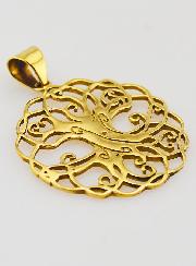 Pendentif Arbre de Vie en Bronze - 35mm